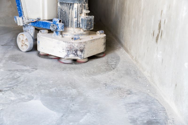 concrete polishing machine