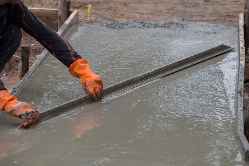 levelling concrete surface